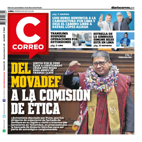 Cover of Diario Correo