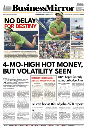 Cover of BusinessMirror