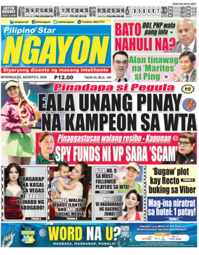 Cover of Pilipino Star Ngayon