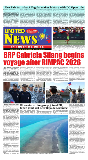 Cover of United News - English Edition