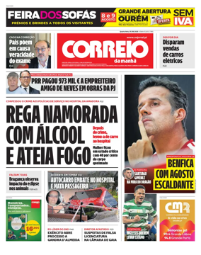 Cover of Correio da Manha