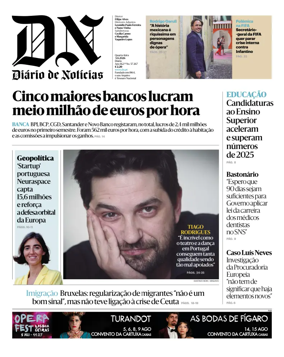 Cover of Diario de Noticias