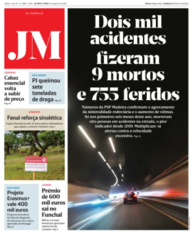 Cover of Jornal Madeira