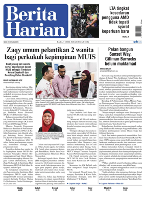 Cover of Berita Harian