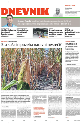 Cover of Dnevnik (Slovenija)