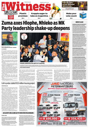 Cover of The Witness (South Africa)
