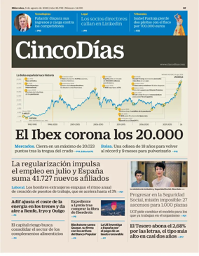 Cover of Cinco Dias