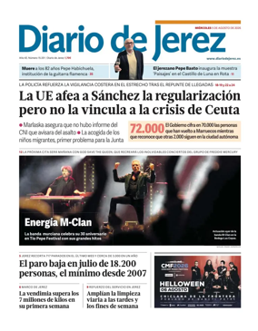 Cover of Diario de Jerez