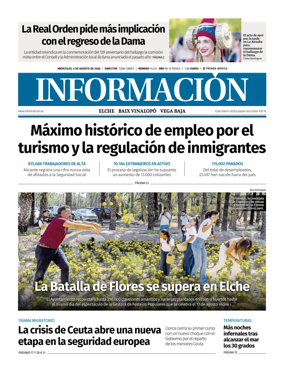 Cover of Diario Informacion (Elche y Vega Baja)
