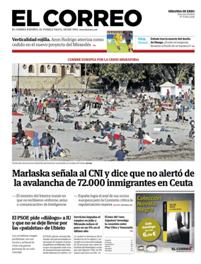 Cover of El Correo (Miranda de Ebro)