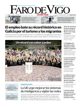 Cover of Faro de Vigo (Ourense)