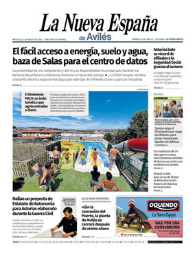 Cover of La Nueva Espana (Aviles)