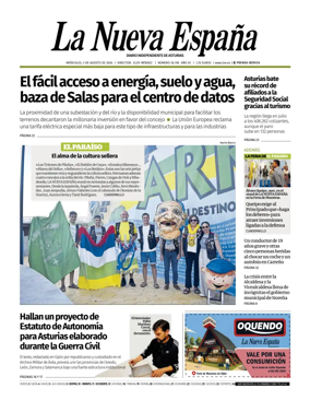 Cover of La Nueva Espana
