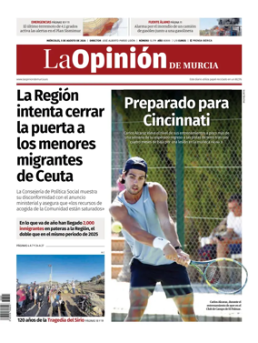 Cover of La Opinion de Murcia