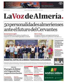 Cover of La Voz de Almeria
