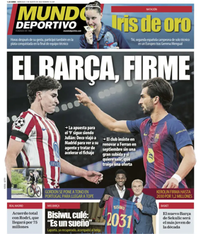 Cover of Mundo Deportivo (At. Madrid)