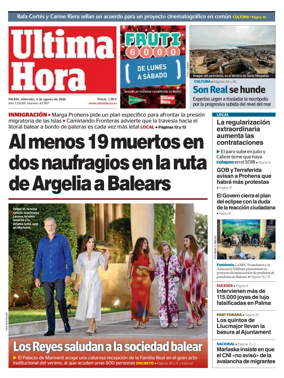 Cover of Ultima Hora