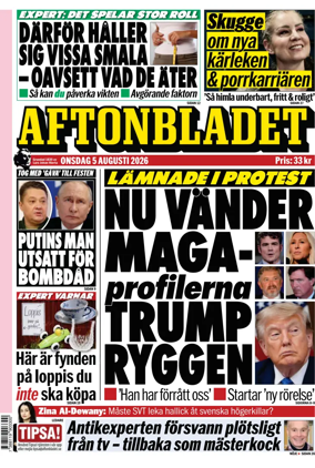 Cover of Aftonbladet