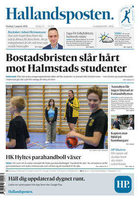 Cover of Hallandsposten