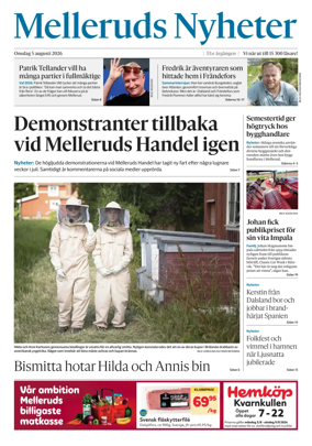 Cover of Melleruds Nyheter