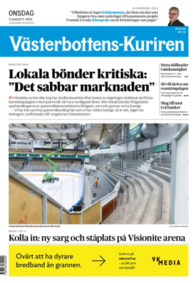 Cover of Vasterbottens-Kuriren