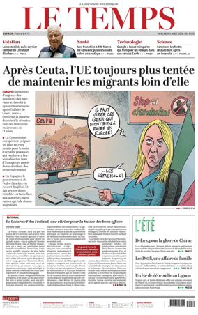 Cover of Le Temps