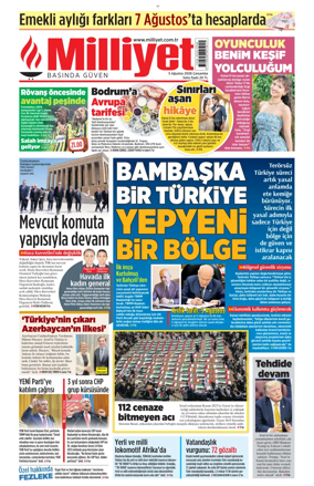 Cover of Milliyet