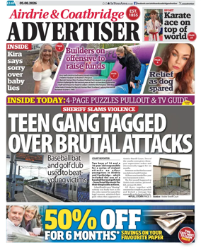 Cover of Airdrie & Coatbridge Advertiser