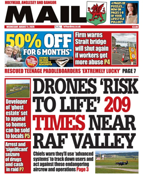 Cover of Bangor Mail