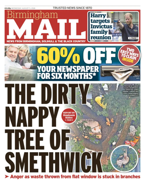 Cover of Birmingham Mail