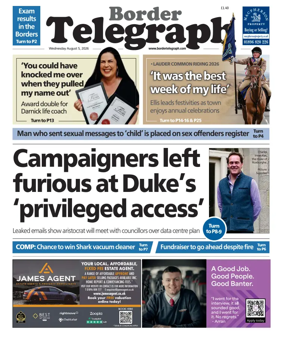Cover of Border Telegraph
