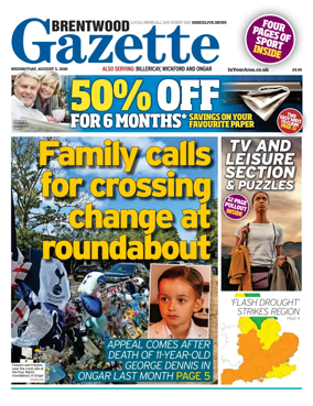 Cover of Brentwood Gazette