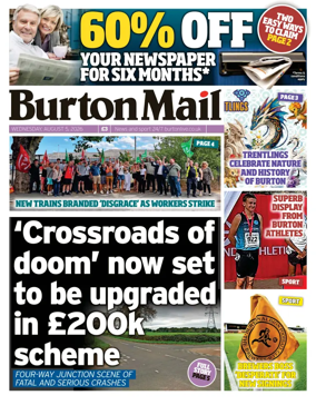 Cover of Burton Mail