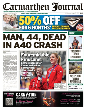Cover of Carmarthen Journal