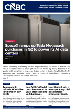 Cover of CNBC