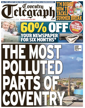Cover of Coventry Telegraph