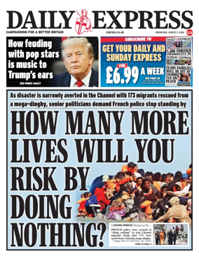 Cover of Daily Express