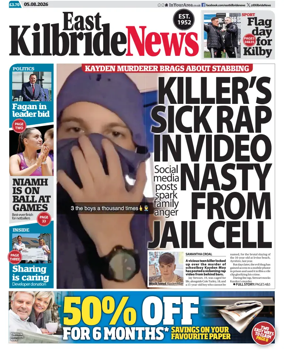 Cover of East Kilbride News