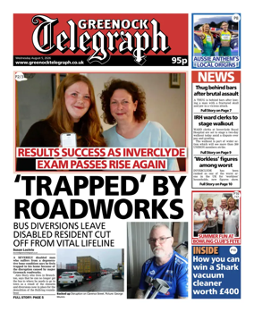 Cover of Greenock Telegraph