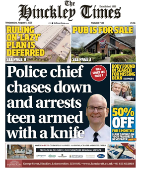 Cover of Hinckley Times