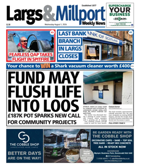 Cover of Largs & Millport Weekly News