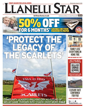 Cover of Llanelli Star