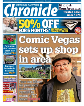 Cover of Nantwich Chronicle