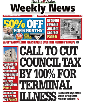 Cover of North Wales Weekly News