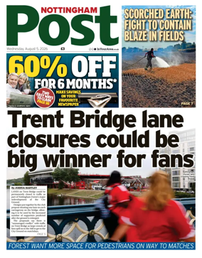 Cover of Nottingham Post