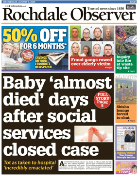Cover of Rochdale Observer