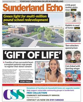 Cover of Sunderland Echo