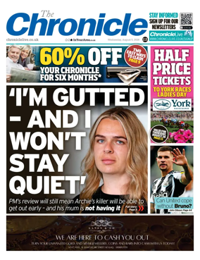 Cover of The Chronicle (South Tyneside and Durham)