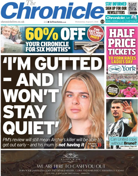 Cover of The Chronicle (UK)