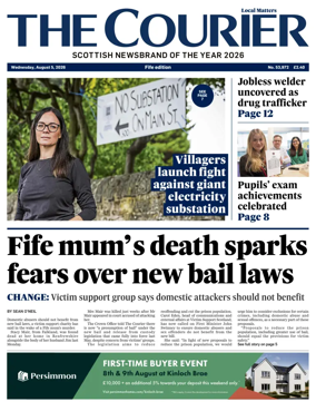 Cover of The Courier & Advertiser (Fife Edition)